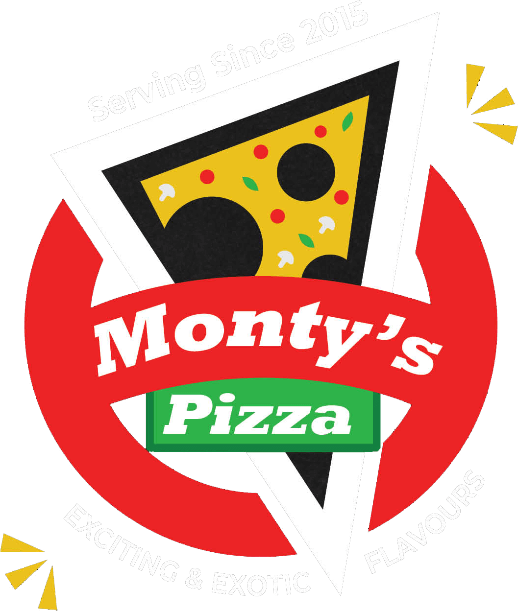 Montys Pizza Kings Langley Logo